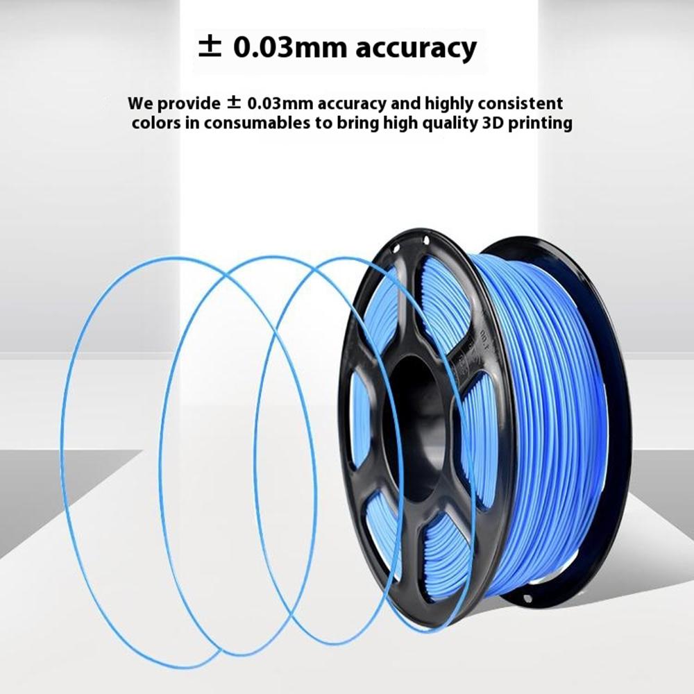 Biodegradable PLA 1.75mm Filament for 3D Printer High Gloss Filament ,Accuracy Tolerance +/- 0.03mm Dark Blue
Biodegradable PLA 1.75mm Filament for 3D Printer High Gloss Filament ,Accuracy Tolerance +/- 0.03mm Dark Blue