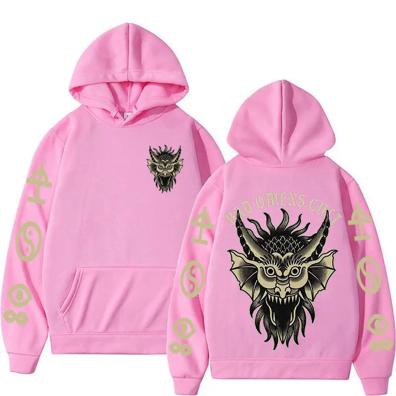 Рок-гурт Bad Omens Нові графічні толстовки XS рожевий
Рок-гурт Bad Omens Нові графічні толстовки XS рожевий