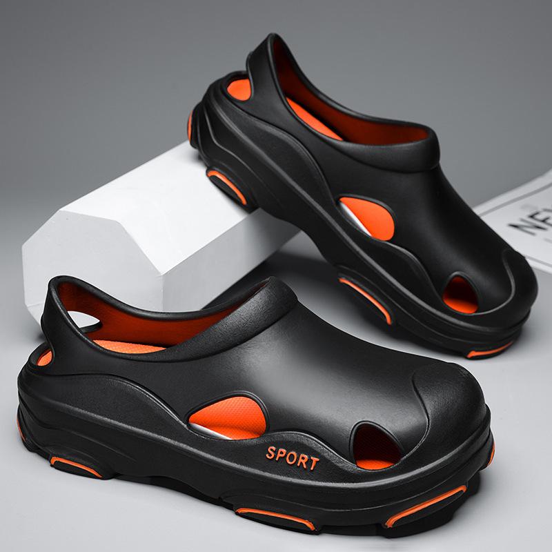 Stepping on shit hole shoes men s summer wear thick-soled wear-resistant beach sandals trendy men s outdoor two-color slippers 40
Stepping on shit hole shoes men s summer wear thick-soled wear-resistant beach sandals trendy men s outdoor two-color slippers 40
