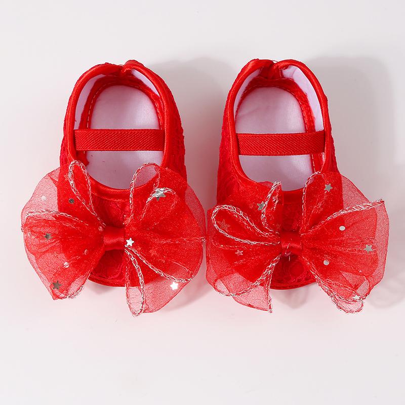 Infant Baby Girls Flat Non-slip Mesh Bow Shoes First Walking Shoes Princess Shoes 13
Infant Baby Girls Flat Non-slip Mesh Bow Shoes First Walking Shoes Princess Shoes 13