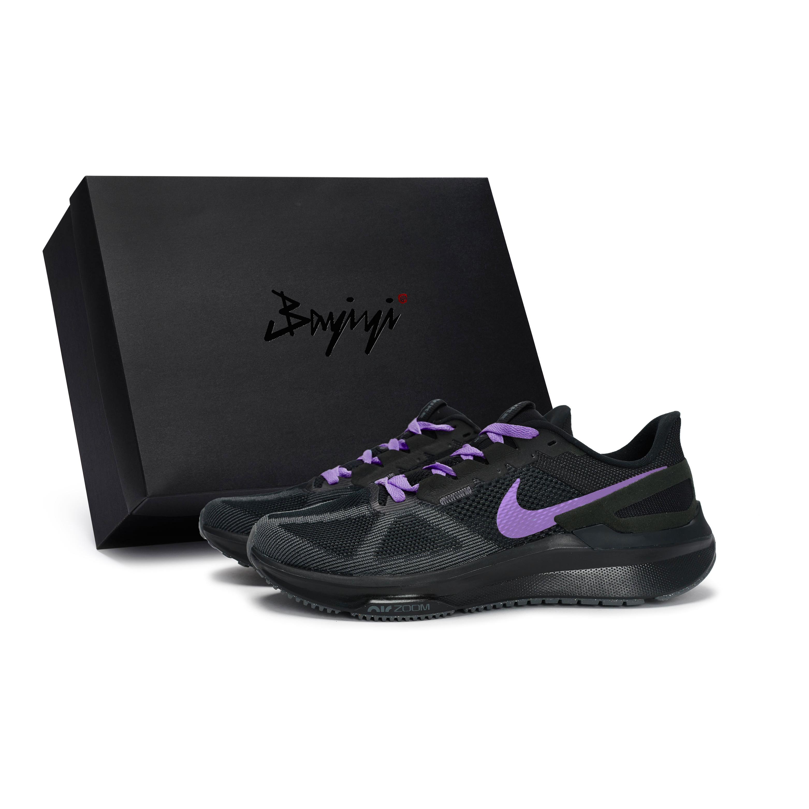 Nike Zoom Structure 25 Slip Resistant Abrasion Resistant Low top Running Shoes Men s Black Purple DJ7883-006(Team80-S-BOX) 44
Nike Zoom Structure 25 Slip Resistant Abrasion Resistant Low top Running Shoes Men s Black Purple DJ7883-006(Team80-S-BOX) 44