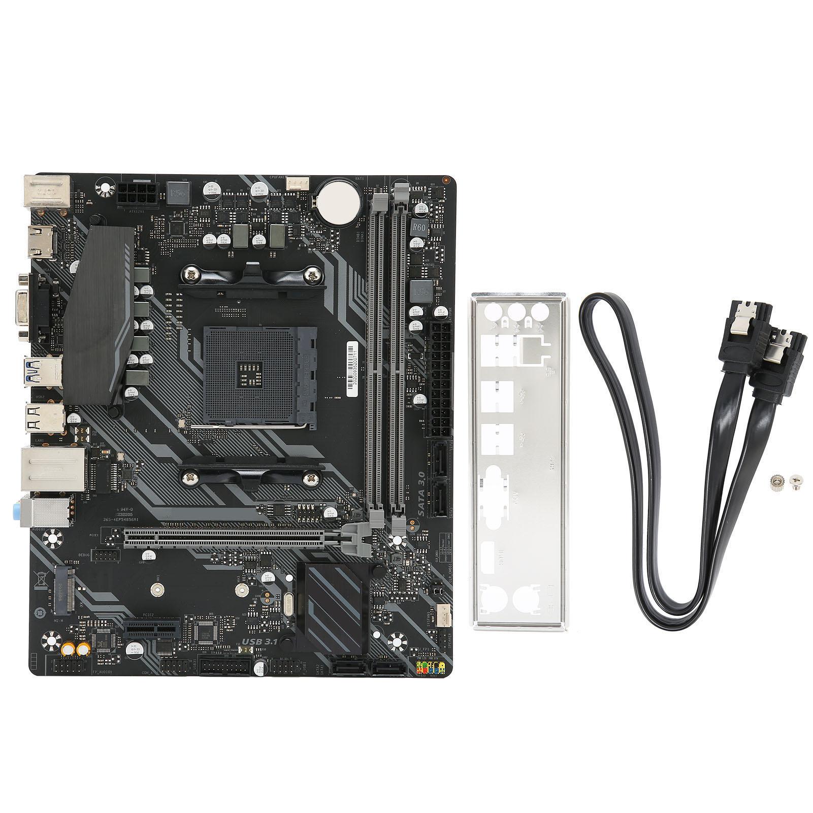 Motherboard A520M MicroATX Dual Channel DDR4 Memory USB2.03.0 M.2 VGA Laptop Accessories
Motherboard A520M MicroATX Dual Channel DDR4 Memory USB2.03.0 M.2 VGA Laptop Accessories