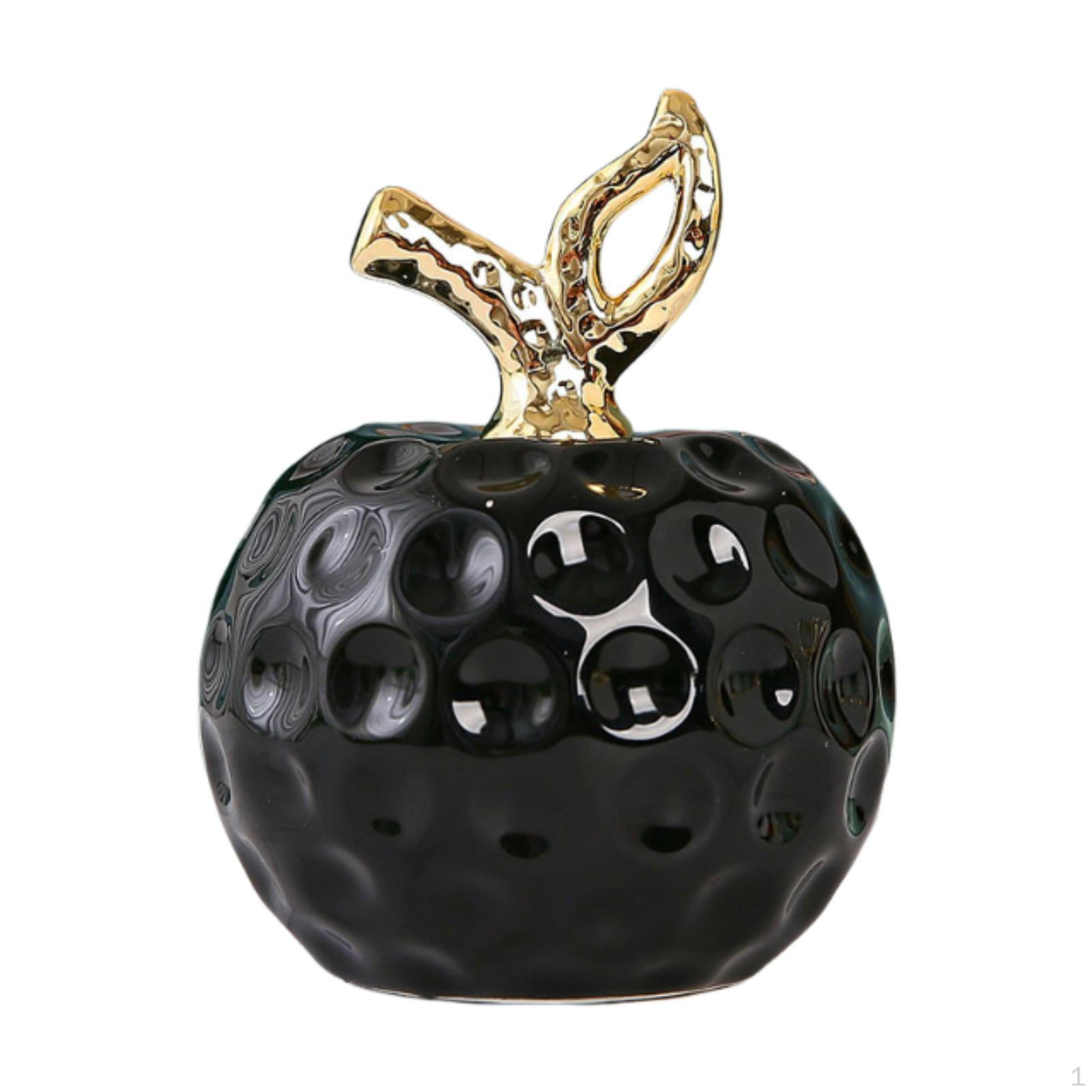 Ceramic Fruit Statue Creative Table Centerpiece Collectible Figure Ornament for Office чорний
Ceramic Fruit Statue Creative Table Centerpiece Collectible Figure Ornament for Office чорний