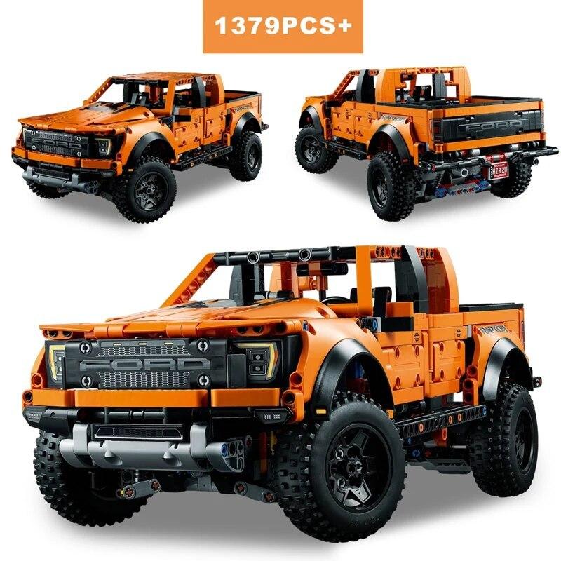 1379Pcs Technical 42126 Ford Raptors F-150 Пікап Спортивний автомобіль Будівельні блоки Модель гоночного автомобіля Цеглинки Іграшки для подарунків для дітей no original box
1379Pcs Technical 42126 Ford Raptors F-150 Пікап Спортивний автомобіль Будівельні блоки Модель гоночного автомобіля Цеглинки Іграшки для подарунків для дітей no original box