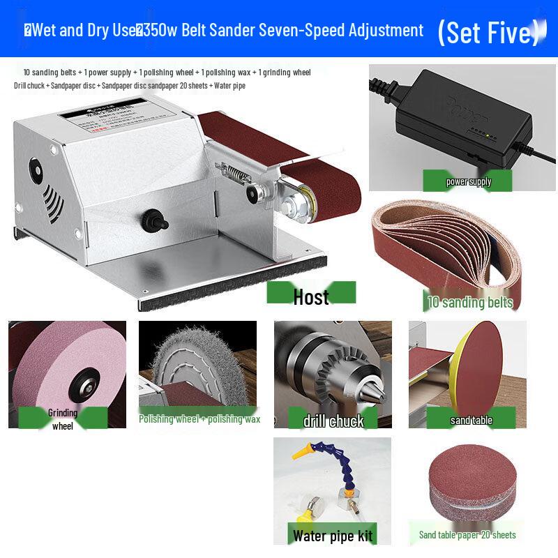 Longmazu Automatic Wet/Dry Belt Sander & Polishing Machine CN plug (adapter included)
Longmazu Automatic Wet/Dry Belt Sander & Polishing Machine CN plug (adapter included)