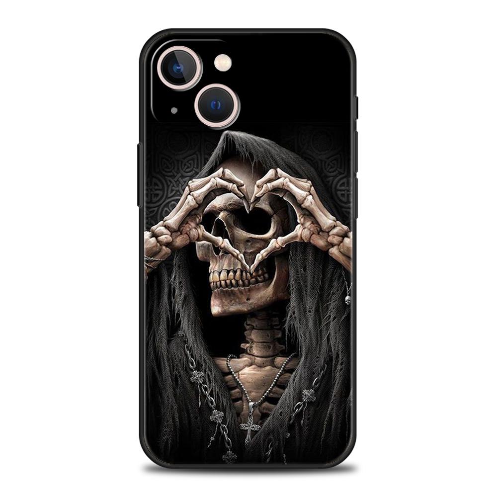 Grim Reaper Skull Skeleton Phone Case Cover for iPhone 16 15 14 13 12 Pro Max 11 7 8 Plus XR XS Max Shockproof Silicone Soft Bag iPhone 12Pro Max
Grim Reaper Skull Skeleton Phone Case Cover for iPhone 16 15 14 13 12 Pro Max 11 7 8 Plus XR XS Max Shockproof Silicone Soft Bag iPhone 12Pro Max