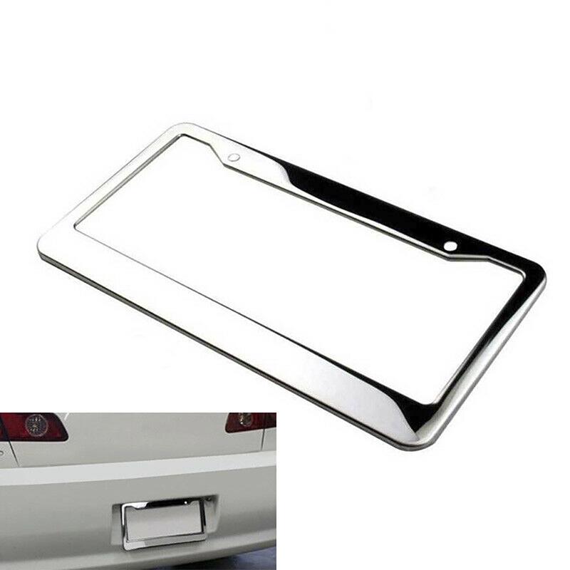 1Pc Steel Silver Metal Chrome Stainless Universal License Plate Frame Car License Plate Frame Label Cover Screw Cap CZECH REPUBLIC
1Pc Steel Silver Metal Chrome Stainless Universal License Plate Frame Car License Plate Frame Label Cover Screw Cap CZECH REPUBLIC