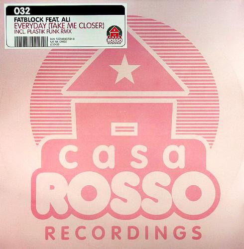 12inch Record FATBLOCK, ALI - Everyday (Take Me Closer) CR032 Casa Rosso Reco 2006 Germany Dance & Electronica Used
12inch Record FATBLOCK, ALI - Everyday (Take Me Closer) CR032 Casa Rosso Reco 2006 Germany Dance & Electronica Used