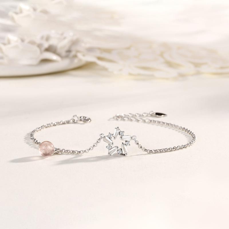 Звездный Браслет Нишевый Дизайн Инс Мори Браслет с Клубничным Кристаллом, Простые Украшения с Передвижными Бусинами
Звездный Браслет Нишевый Дизайн Инс Мори Браслет с Клубничным Кристаллом, Простые Украшения с Передвижными Бусинами