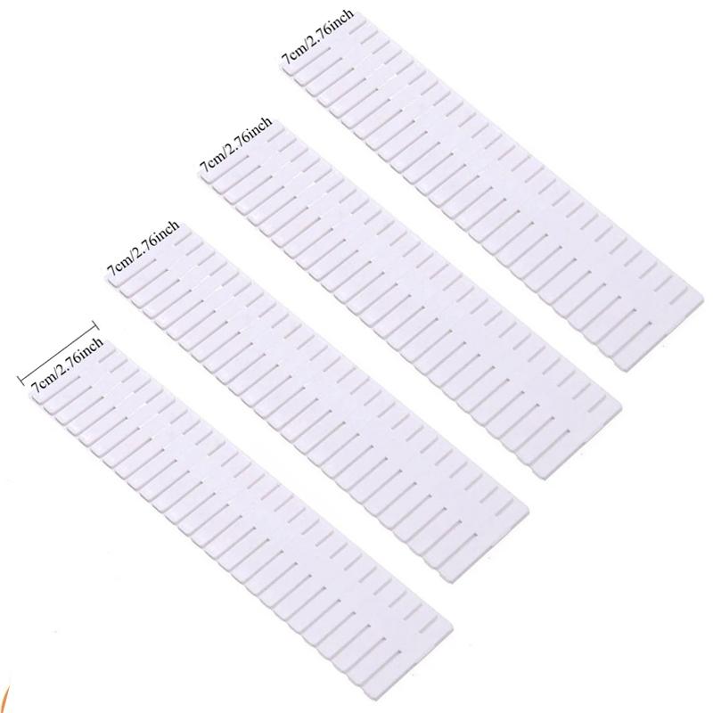 4Pcs Adjustable Drawer Dividers Set Multipurpose Cabinet Organizer Dividers for Underwear Socks Cosmetics Sundries білий
4Pcs Adjustable Drawer Dividers Set Multipurpose Cabinet Organizer Dividers for Underwear Socks Cosmetics Sundries білий