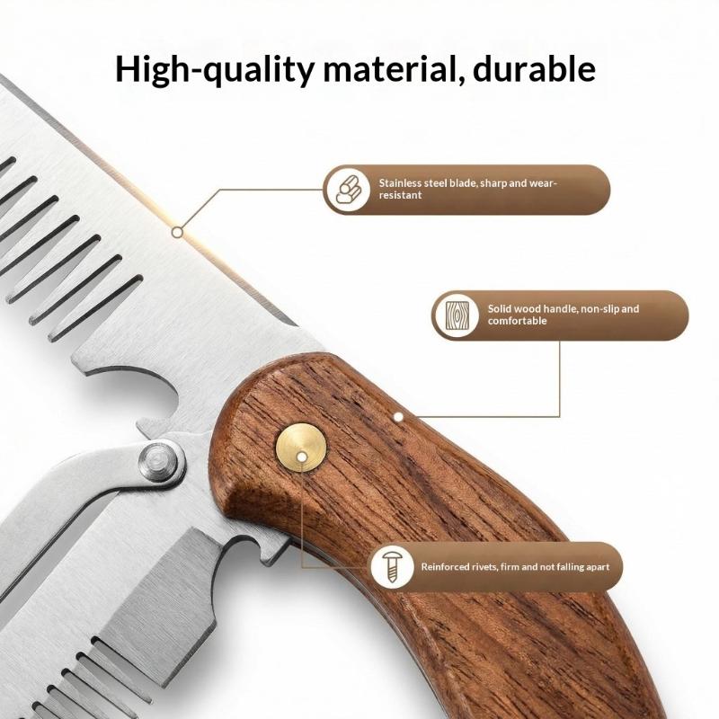 3-In-1 Serrated Peeling Knife Premium Vegetable Peeler With Handle And Bottle Opener Kitchen Tool onesize
3-In-1 Serrated Peeling Knife Premium Vegetable Peeler With Handle And Bottle Opener Kitchen Tool onesize