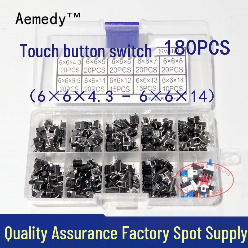 Pin-Type Tactile Switch Keypad - Various Sizes (6x6x4.3 to 14) with Three/Four Pin Samples
Pin-Type Tactile Switch Keypad - Various Sizes (6x6x4.3 to 14) with Three/Four Pin Samples