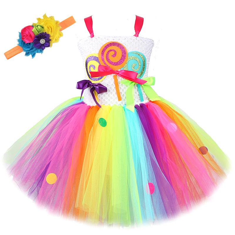 Colorful Candy Ice Cream Mesh Tutu Skirt for Girls S
Colorful Candy Ice Cream Mesh Tutu Skirt for Girls S