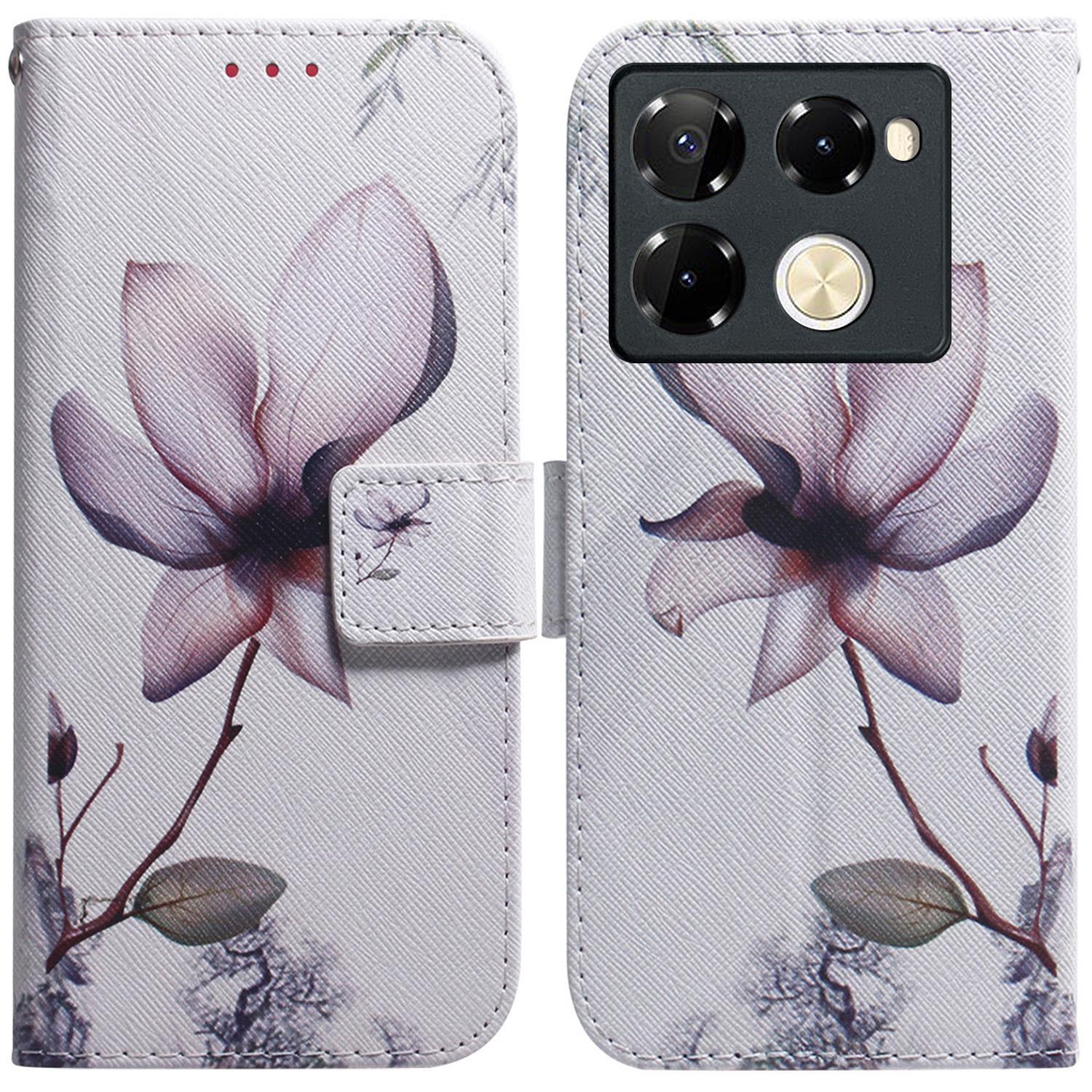 For Infinix Note 40 Pro 5G/40 Pro+ Leather Case Pattern Print Wallet Phone Cover Pink Flower
For Infinix Note 40 Pro 5G/40 Pro+ Leather Case Pattern Print Wallet Phone Cover Pink Flower