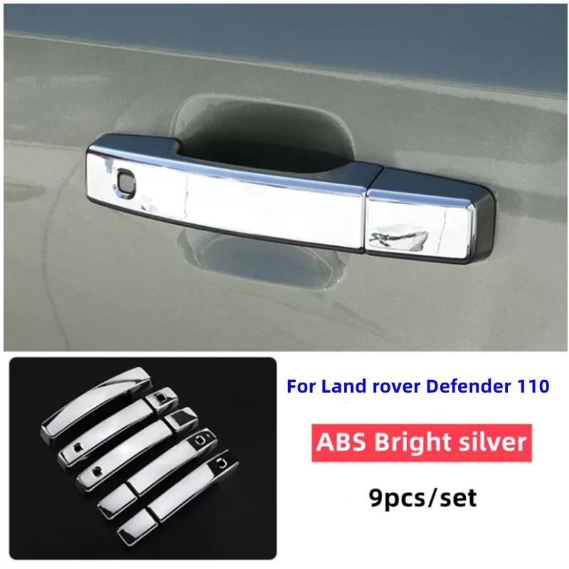 ABS Глянцевий чорний автомобільний стайлінг Накладка на дверну ручку Накладка Накладка для Land Rover Defender 110 90 2022 2023 Auto silver for 110
ABS Глянцевий чорний автомобільний стайлінг Накладка на дверну ручку Накладка Накладка для Land Rover Defender 110 90 2022 2023 Auto silver for 110