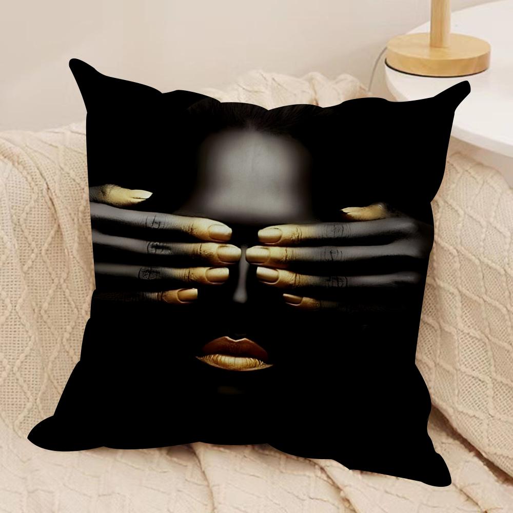Black Gold African Lady Woman Style Cushion Cover Soft Plush DoubleSided Sofa Pillow Cushion Cover AllSeason Decor Gift 30x30cm
Black Gold African Lady Woman Style Cushion Cover Soft Plush DoubleSided Sofa Pillow Cushion Cover AllSeason Decor Gift 30x30cm