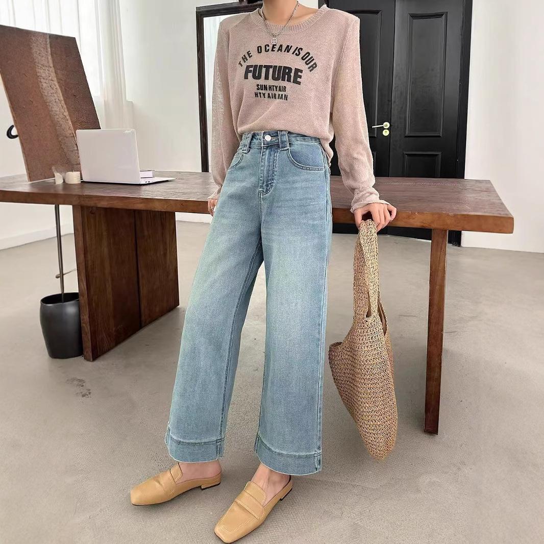 Spring/Summer Plus Size High Waist Petite Flare Jeans for Women XL (Recommended 120-135 jin)
Spring/Summer Plus Size High Waist Petite Flare Jeans for Women XL (Recommended 120-135 jin)