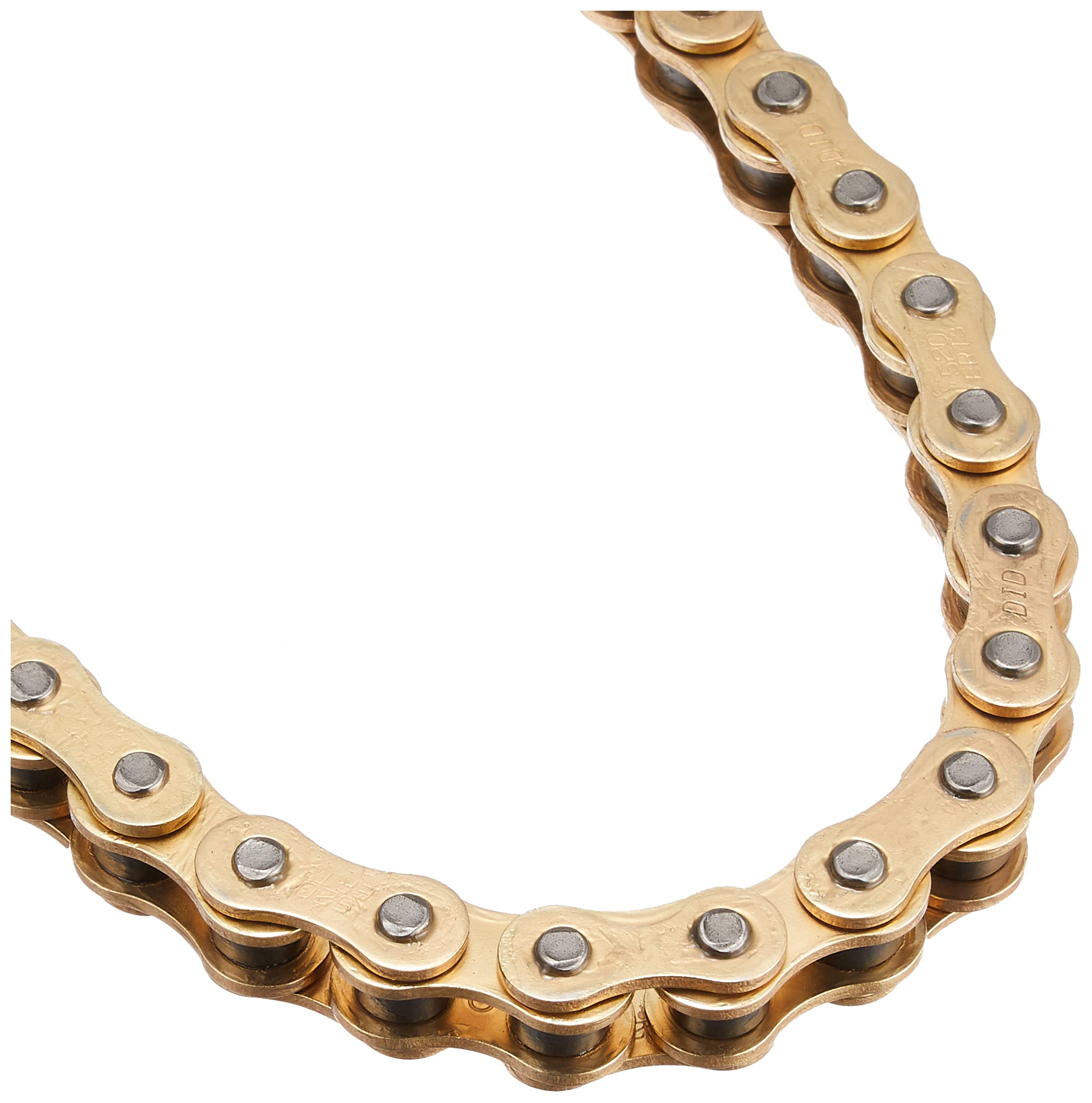 Motorcycle Chain with Clip Joint SDH Pin Processing for Two Wheels Motorcycle 906364 D.I.D 520ERT3-110RB G&G (Gold) 
Motorcycle Chain with Clip Joint SDH Pin Processing for Two Wheels Motorcycle 906364 D.I.D 520ERT3-110RB G&G (Gold)