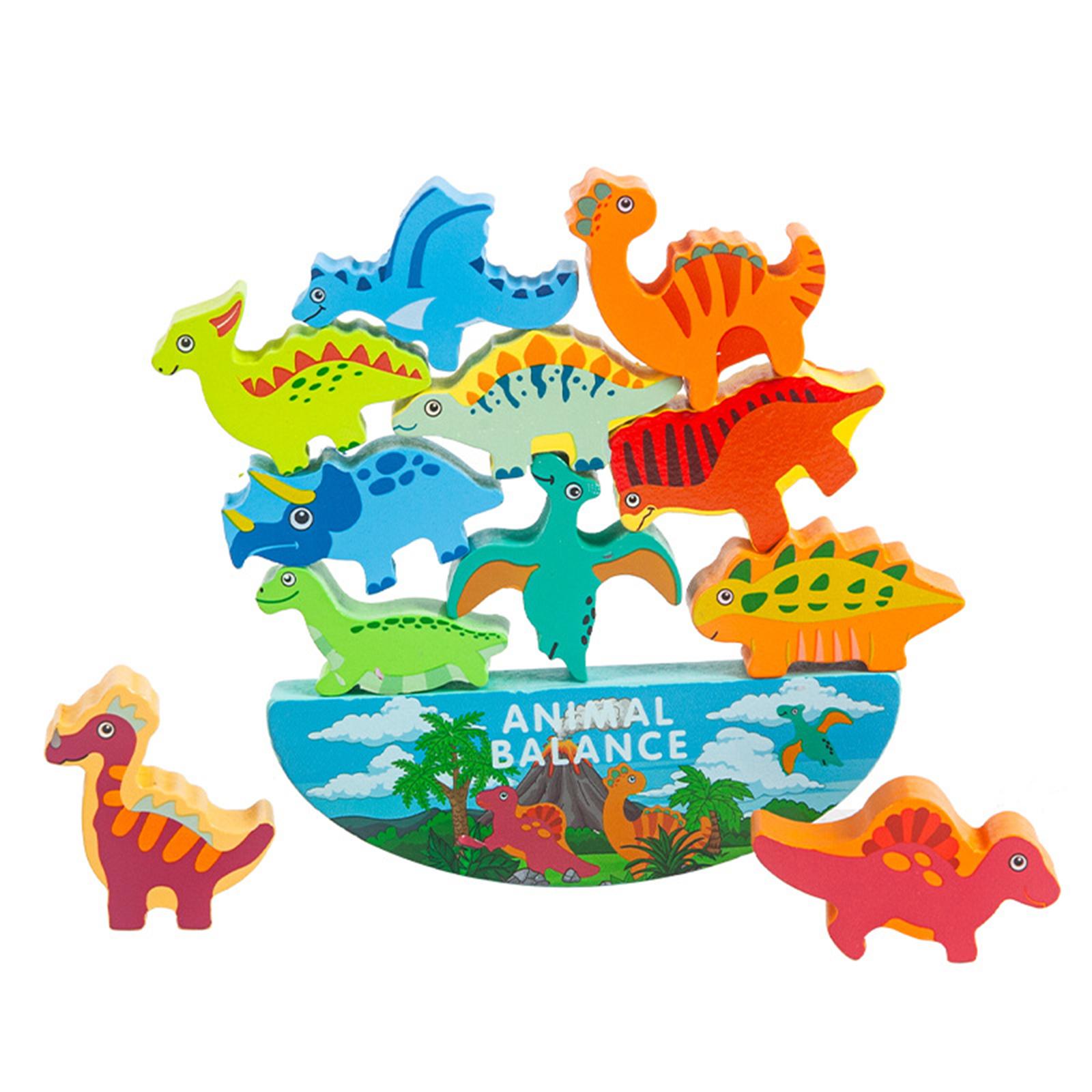 Happy Stacking Dinosaurs,Wooden Stacking Toy For Toddlers, Colorful Dinosaur Balancing Activity Toy, Improves Fine Motor Skills And Dexterity One Size
Happy Stacking Dinosaurs,Wooden Stacking Toy For Toddlers, Colorful Dinosaur Balancing Activity Toy, Improves Fine Motor Skills And Dexterity One Size