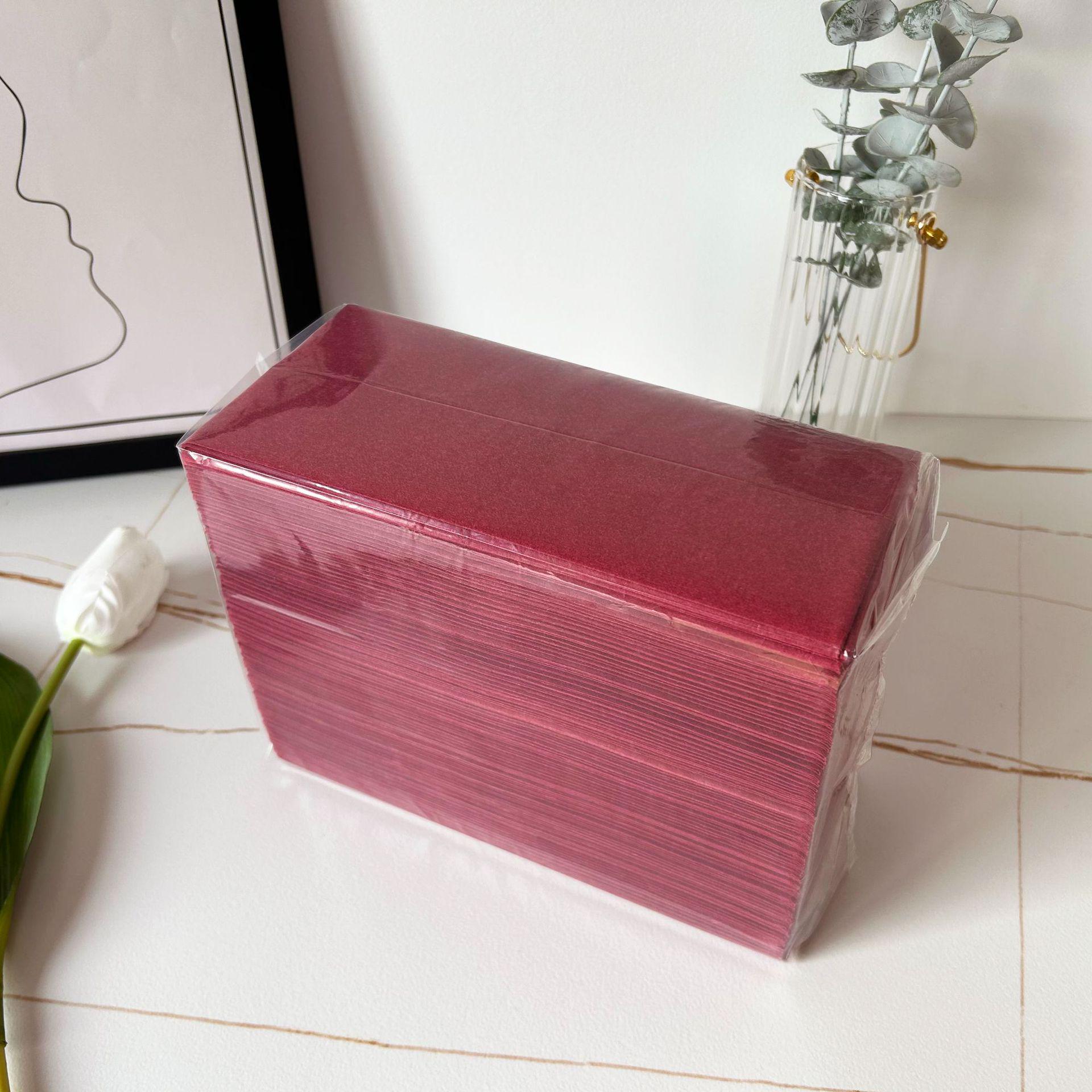 Printed Colorful Dust-Free Disposable Paper Napkins, 30x43cm, for Hotel and Restaurant Use
Printed Colorful Dust-Free Disposable Paper Napkins, 30x43cm, for Hotel and Restaurant Use