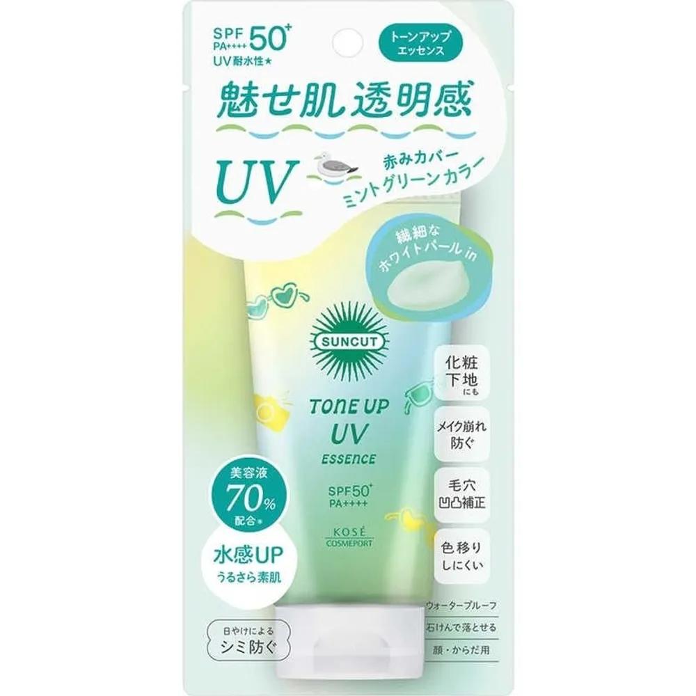 KOSE Cosmeport Sun Cut Tone Up UV Essence Mint 80g
KOSE Cosmeport Sun Cut Tone Up UV Essence Mint 80g