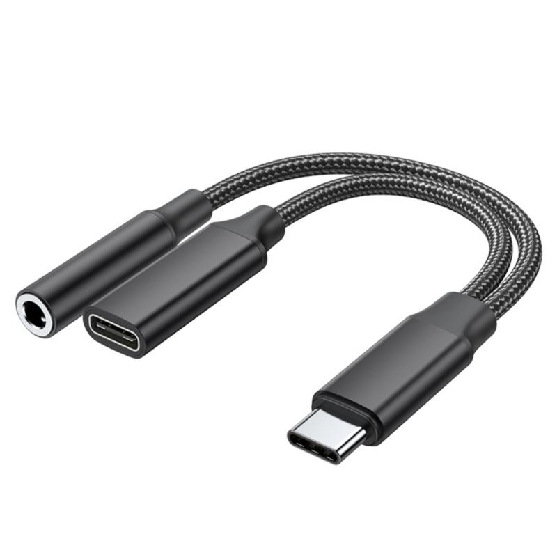 High Speed 60W Capability Power Delivery USB C To 3.5mm Headphone And Charging Adapter Suitable For Music Commute Travel
High Speed 60W Capability Power Delivery USB C To 3.5mm Headphone And Charging Adapter Suitable For Music Commute Travel