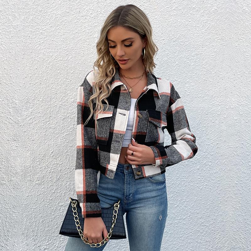 Women s 2026 Autumn Plaid Cardigan Shirt Jacket - European & American Retro Style XL чорний
Women s 2026 Autumn Plaid Cardigan Shirt Jacket - European & American Retro Style XL чорний
