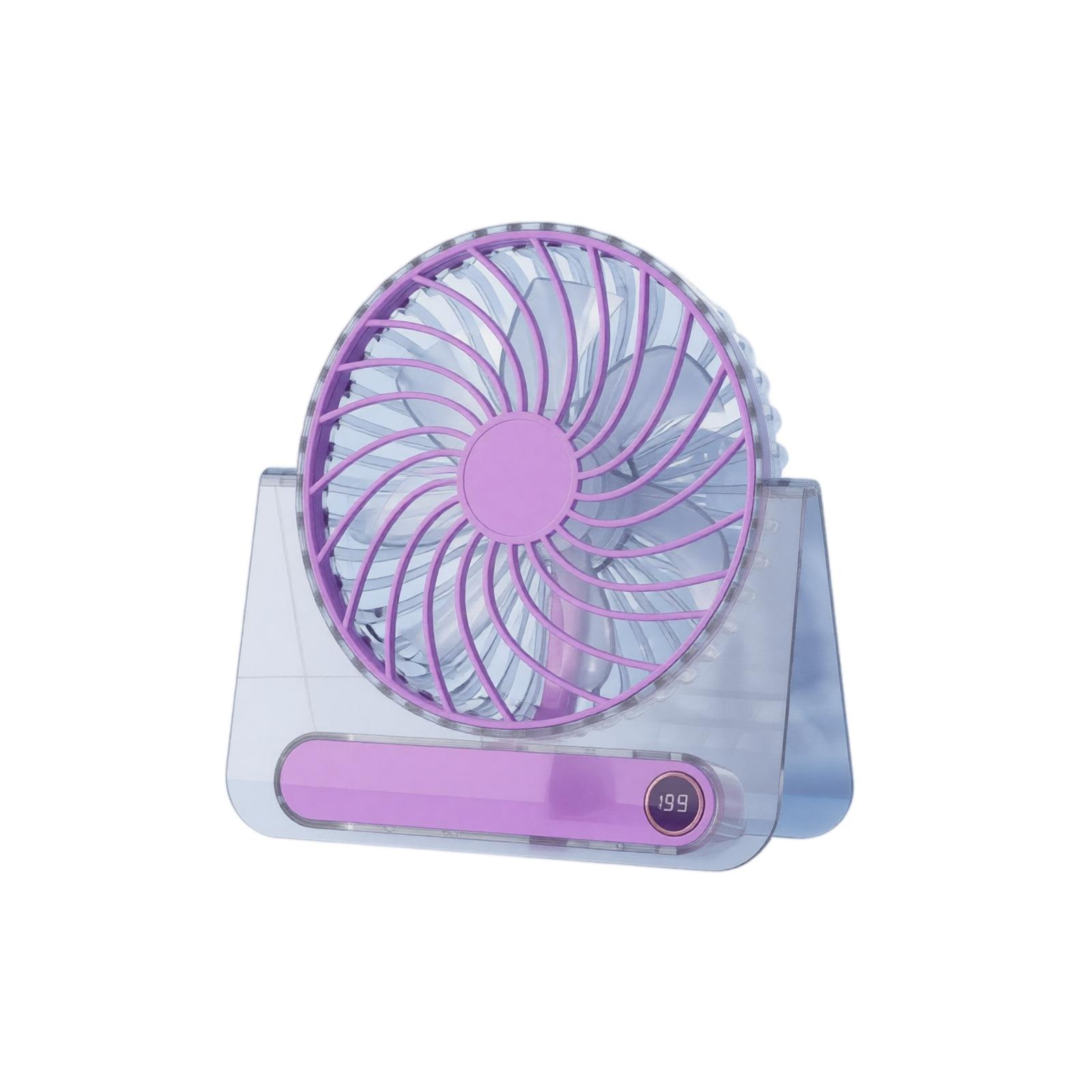 Portable Foldable Desk Fan USB Rechargeable Digital Display Small Fan Compact Design for Office Home Travel Use one size
Portable Foldable Desk Fan USB Rechargeable Digital Display Small Fan Compact Design for Office Home Travel Use one size