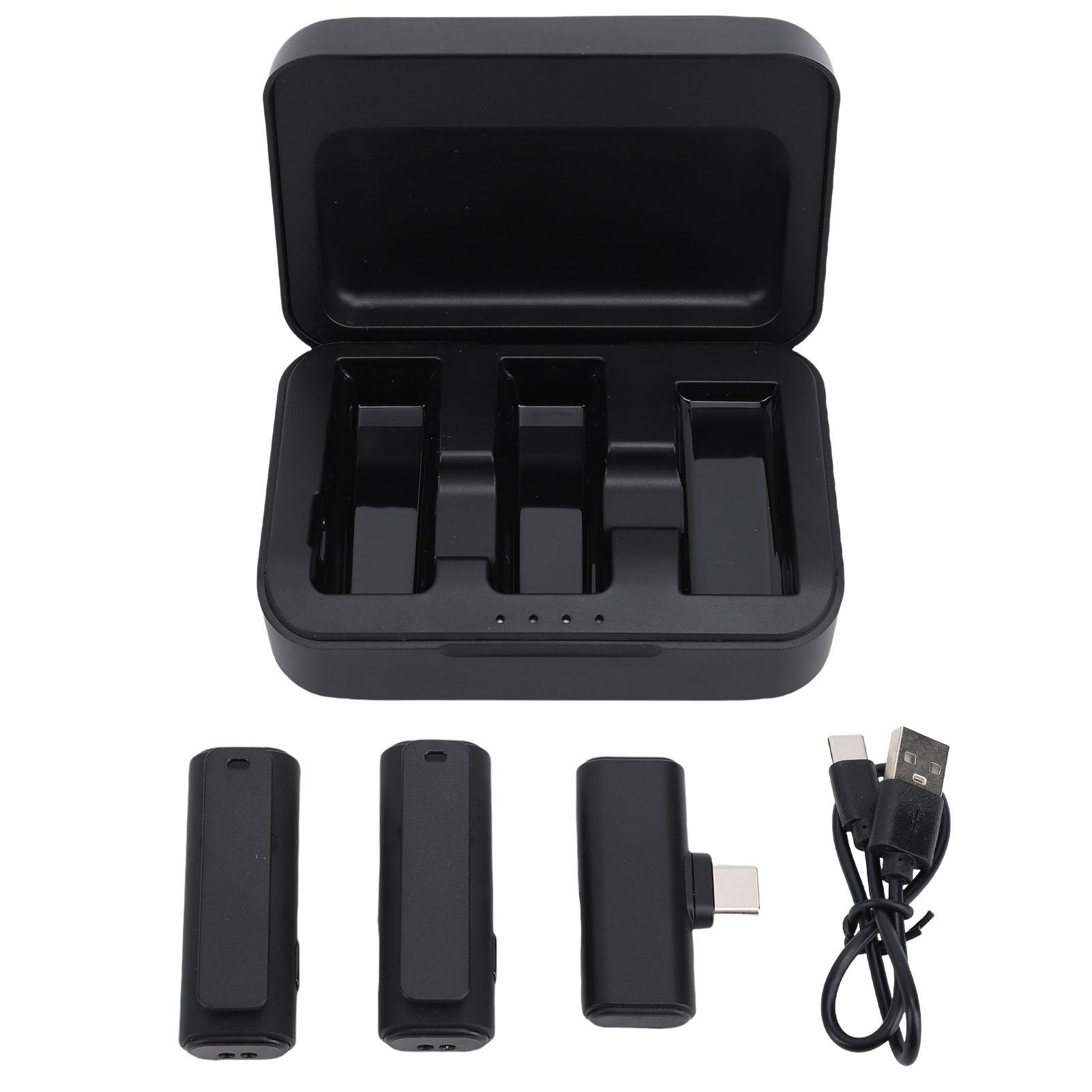 Lavalier Microphone System USB C Wireless Lapel Mic for Camera PC Smartphone Interview Recording Vid
Lavalier Microphone System USB C Wireless Lapel Mic for Camera PC Smartphone Interview Recording Vid