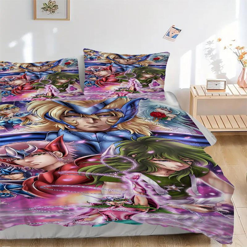 Saint Seiya: Knights of the Zodiac Bedding Set - 3 Piece Comforter Cover Gift for Bedroom,Includes No InsertB190 135x200cm
Saint Seiya: Knights of the Zodiac Bedding Set - 3 Piece Comforter Cover Gift for Bedroom,Includes No InsertB190 135x200cm