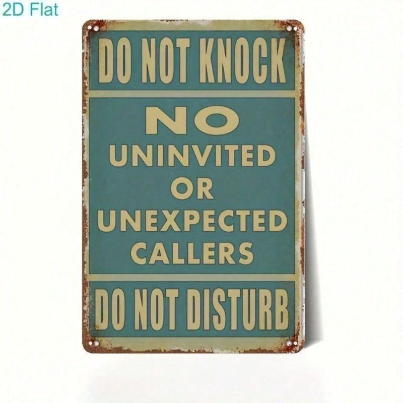 Metal Wall Art Vintage Don t Knock Iron Sign Home Decor
Metal Wall Art Vintage Don t Knock Iron Sign Home Decor