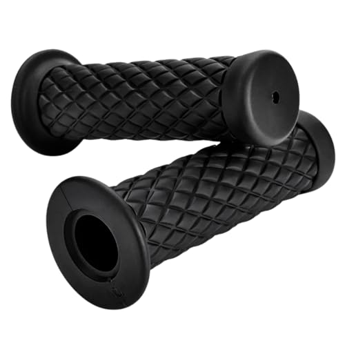 MSMint Handle Grips 22.2mm Diamond Pattern Bike Universal Grips Left and Right Set Diamond Retro Non-penetrating Handle Grips (Black)
MSMint Handle Grips 22.2mm Diamond Pattern Bike Universal Grips Left and Right Set Diamond Retro Non-penetrating Handle Grips (Black)