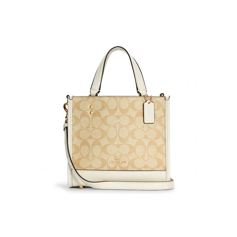 COACH Dempsey 22 Classic Presbyopia PVC Tote Bag Shopping Bag Hand-held Shoulder Crossbody Bag Small Women s Light Khaki коричневий
COACH Dempsey 22 Classic Presbyopia PVC Tote Bag Shopping Bag Hand-held Shoulder Crossbody Bag Small Women s Light Khaki коричневий