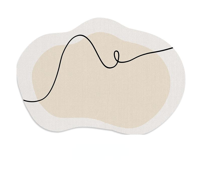 Cream Plush Carpets for Living Room Bedroom Washable Non-slip Floor Mat Thick Soft Decor Rug Irregular Shapes 80*120cm
Cream Plush Carpets for Living Room Bedroom Washable Non-slip Floor Mat Thick Soft Decor Rug Irregular Shapes 80*120cm