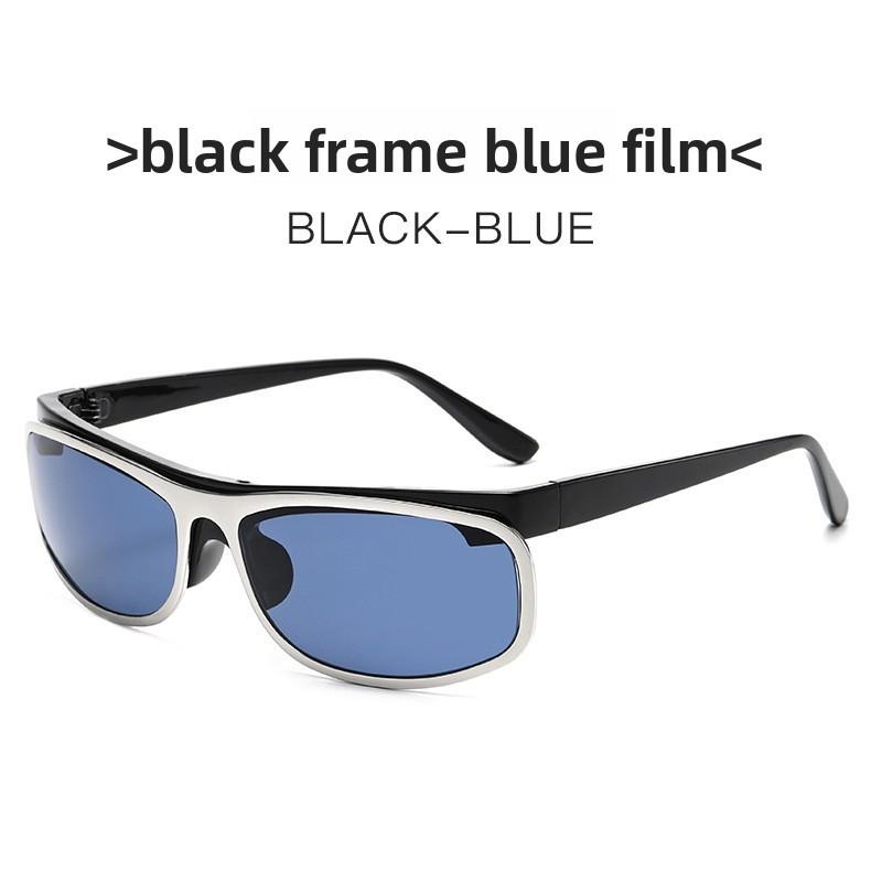 Yk2 Cat Eye Sun Glasses With Pc Lenses And Uv400 Level For Cycling And Parties Black Blue
Yk2 Cat Eye Sun Glasses With Pc Lenses And Uv400 Level For Cycling And Parties Black Blue