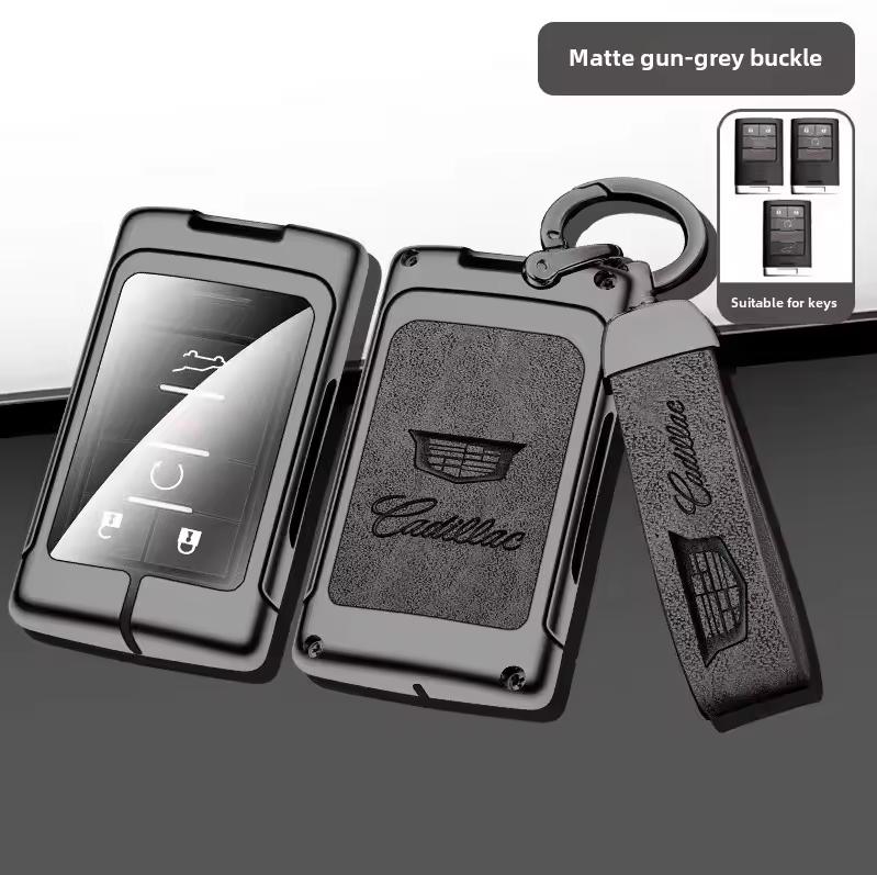 Luxury Car Key Case For Kia Delaq XTS SRX ATS Leather Key Cover High-End Shell Car Key Holder Durable Protective Accessory
Luxury Car Key Case For Kia Delaq XTS SRX ATS Leather Key Cover High-End Shell Car Key Holder Durable Protective Accessory