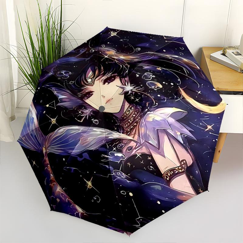 1pc Starry Night Mermaid Automatic Opening Folding Umbrella with Constellation Print, 8 Bone Iron Frame, Outdoor for Fans, Travelers, Daily Use,
1pc Starry Night Mermaid Automatic Opening Folding Umbrella with Constellation Print, 8 Bone Iron Frame, Outdoor for Fans, Travelers, Daily Use,