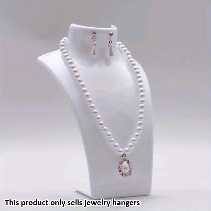 1PC Jewelry Display Stand for Necklace - Portrait Velvet Earring Holder, Pendant Necklace Rack for Showcase, Jewelry Organizer белый
1PC Jewelry Display Stand for Necklace - Portrait Velvet Earring Holder, Pendant Necklace Rack for Showcase, Jewelry Organizer белый