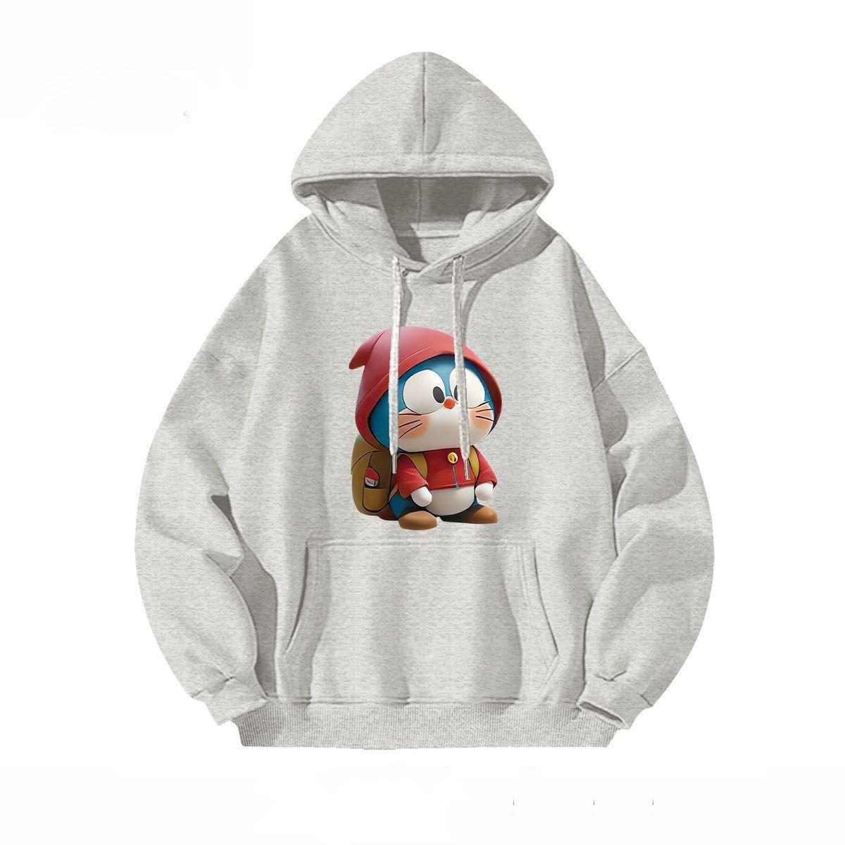 Oraemon Cute Printed Hoodie Men s Women s Loose Autumn Winter Casual Fashion Comfortable Hoodie 3XL сірий
Oraemon Cute Printed Hoodie Men s Women s Loose Autumn Winter Casual Fashion Comfortable Hoodie 3XL сірий
