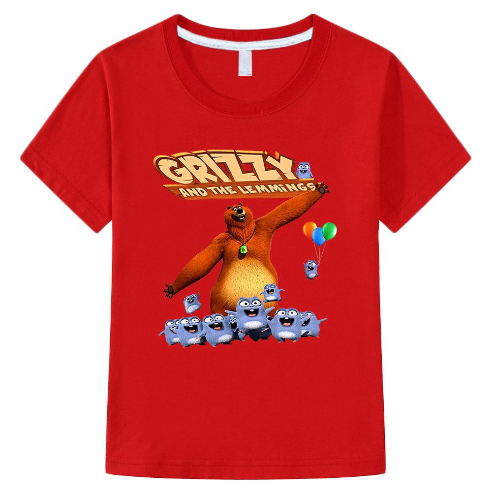 Grizzy and The Lemmings Children s T-Shirt 100% Cotton Graphic Short Sleeve Kids 3-12Y Funny Boys Cute Girls O-Neck Summer Tops Anime T-shirt 100 красный
Grizzy and The Lemmings Children s T-Shirt 100% Cotton Graphic Short Sleeve Kids 3-12Y Funny Boys Cute Girls O-Neck Summer Tops Anime T-shirt 100 красный