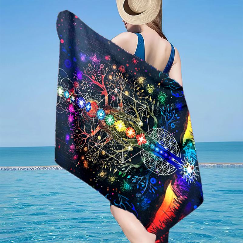 Chakra Balance Meditation Beach Towel, Super Soft Microfiber, Gift for Her/Him, Birthday, for Pool, Beach, Travel, Home Decor Fan gifts 70cmx140cm(27x55inch)
Chakra Balance Meditation Beach Towel, Super Soft Microfiber, Gift for Her/Him, Birthday, for Pool, Beach, Travel, Home Decor Fan gifts 70cmx140cm(27x55inch)