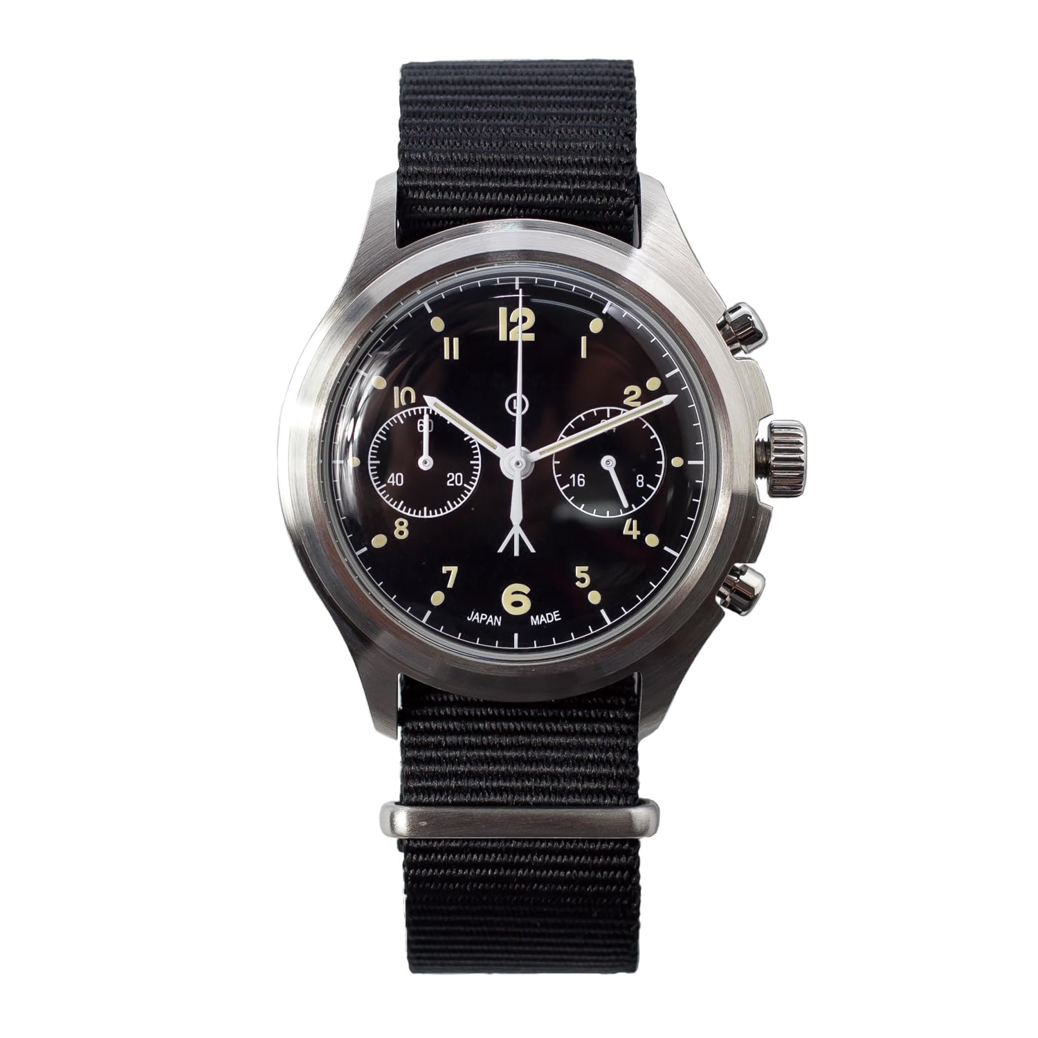 NAVAL WATCH Second Chronograph Royal Air Force 6BB Type Quartz Watch Military Watch Mil.-07 Men s (SILVER.BLACK, FREE)
NAVAL WATCH Second Chronograph Royal Air Force 6BB Type Quartz Watch Military Watch Mil.-07 Men s (SILVER.BLACK, FREE)