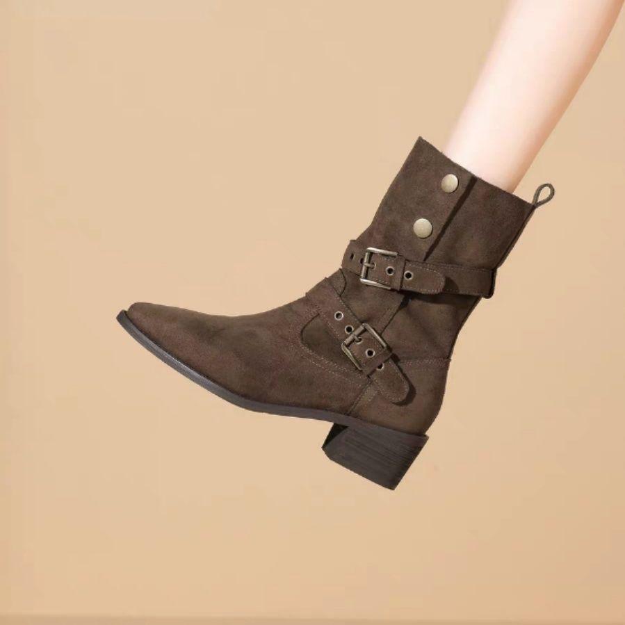 2025 Retro Western Cowboy Ankle & Mid-Calf Boots for Women & Men - Casual Brown Autumn/Winter Default Option
2025 Retro Western Cowboy Ankle & Mid-Calf Boots for Women & Men - Casual Brown Autumn/Winter Default Option