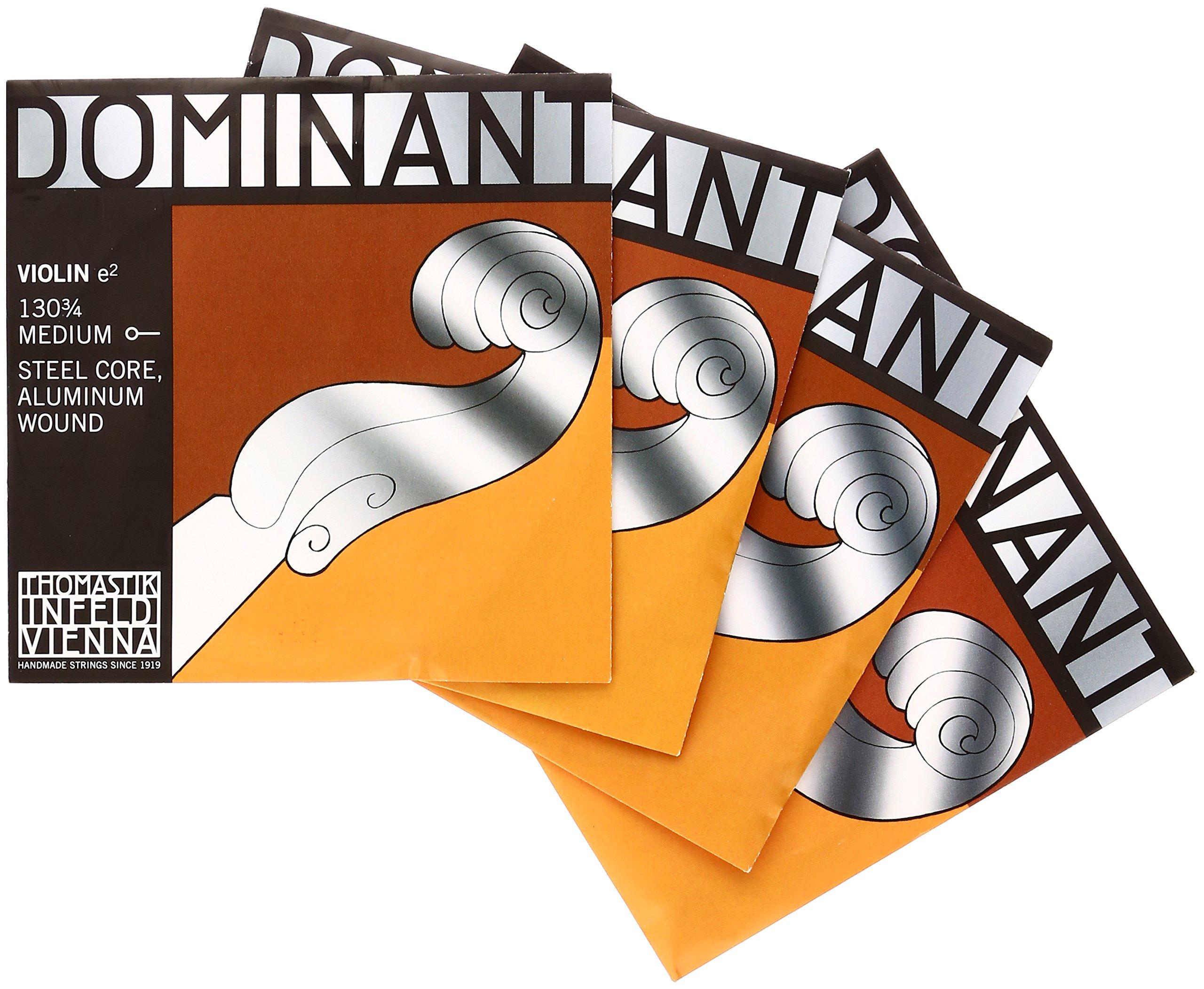 Thomastique Violin strings Dominant G string 4 types set Medium tension 135 E, A, D, 3/4 3/4
Thomastique Violin strings Dominant G string 4 types set Medium tension 135 E, A, D, 3/4 3/4