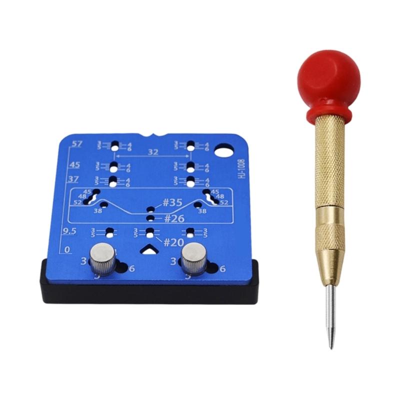 High Strength Aluminum Alloy Hinge Positioning Plate Precisions Installation Tool for Assembly and Woodworking Project
High Strength Aluminum Alloy Hinge Positioning Plate Precisions Installation Tool for Assembly and Woodworking Project