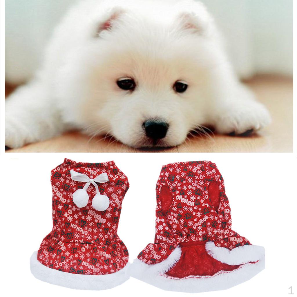 Warm Christmas Dog Clothes Dress Soft Pet Puppy Cat Apparel Coat
Warm Christmas Dog Clothes Dress Soft Pet Puppy Cat Apparel Coat