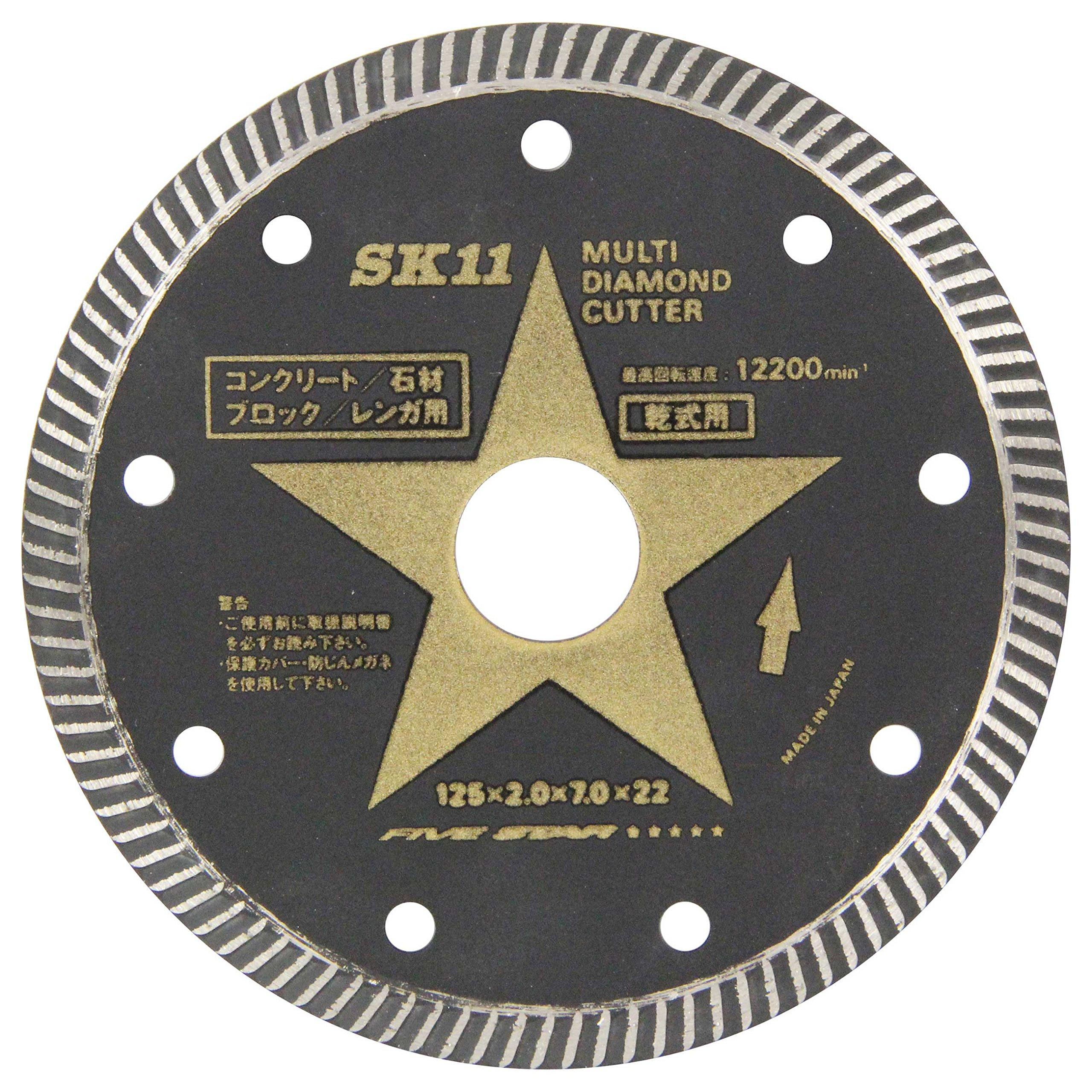 SK11 Многофункциональный алмазный диск для 125 мм (СК11) Бетон/Камень/Блок/Кирпич чёрный
SK11 Многофункциональный алмазный диск для 125 мм (СК11) Бетон/Камень/Блок/Кирпич чёрный
