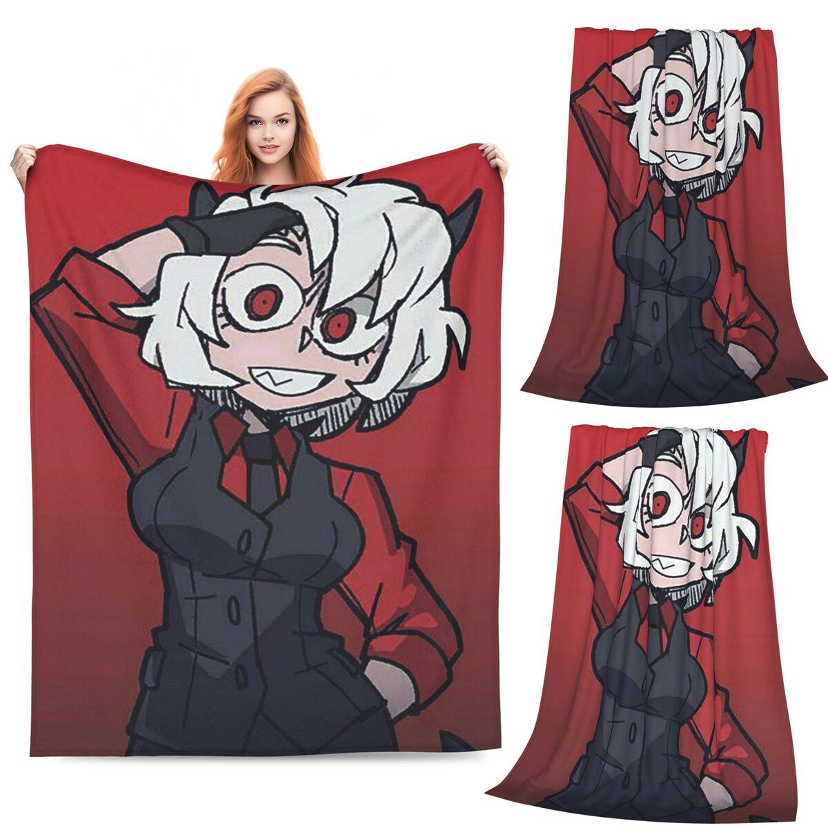 Helltaker Pattern Anime Blanket Soft Warm Flannel Throw Blanket Cover for Bed Living room Picnic Travel Home Sofa 80x120cm
Helltaker Pattern Anime Blanket Soft Warm Flannel Throw Blanket Cover for Bed Living room Picnic Travel Home Sofa 80x120cm