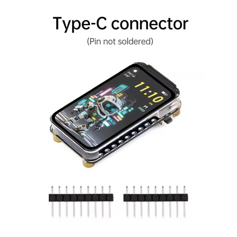 Type-C Rp2350 РК-дисплей 1,47 дюйма Плата розробки з РК-дисплеєм 172×320 Rp2350A 1,47-дюймовий екранний процесор для Raspberry Pi Rp2350 A
Type-C Rp2350 РК-дисплей 1,47 дюйма Плата розробки з РК-дисплеєм 172×320 Rp2350A 1,47-дюймовий екранний процесор для Raspberry Pi Rp2350 A
