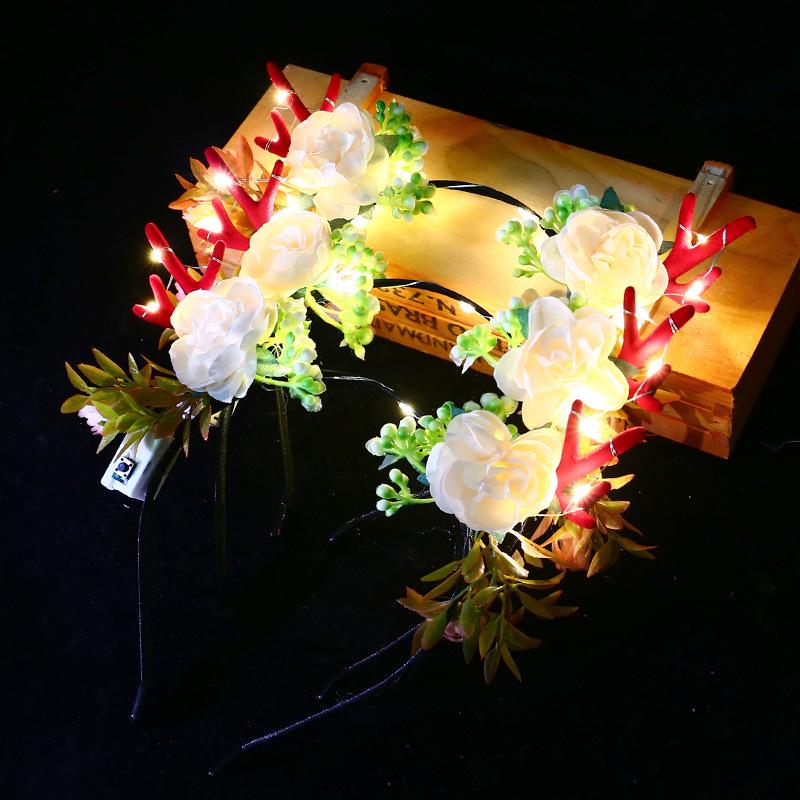 Повязка на голову с рогом оленя и ушками кролика для рождественских подарков
Повязка на голову с рогом оленя и ушками кролика для рождественских подарков